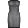 Платье-труба со стразами Leg Avenue Shimmer Sheer OS Black/Silver