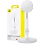 Держатель Baseus Desk Holder MagPro Moon White (B10564100211-00) for Apple iPhone 16 I 15 I 14 I 13 I 12 series фото 6