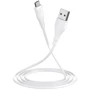 Кабель Borofone USB Cable to Micro USB Optimal 1m White (BX18): Довжина 1 м