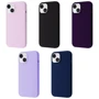 Чехол для iPhone Proove Silicone Case with Magnetic Ring Chalk Pink for iPhone 14: Цвет розовый