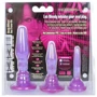 Набор анальных пробок Doc Johnson Williams Anal Trainer Kit, пурпурный