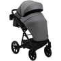 Коляска 2 в 1 Bair Kiwi ECO BK-21/15 сірий/графіт (680900): Матеріал коліс полиуретан