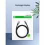Кабель Ugreen Aluminum USB-C to USB-C 100W 5A 2m Black (70429) фото 4