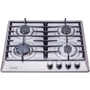 Варочная поверхность газовая Perfelli HGM 61490 I: Рабочая поверхность нержавеющая сталь