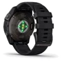 Смарт-часы Garmin Epix Pro (Gen 2) 47mm Sapphire Carbon Grey DLC Titanium with Black Band (010-02803-11): Фитнес-функции Шагомер, Умный будильник, Секундомер, Пульсометр, Пульсоксиметр, Подсчет калорий, Альтиметр, GPS-модуль