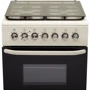 Плита комбінована Eleyus TEKNA 6007 CF BG: Об'єм духовки, л 64
