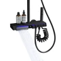 Душевая система Lefton Thermostatic Shower System with 5 Water Modes and Temperature Display Screen-SST2206 Matt Black фото 10