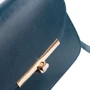 Женская сумка-сэтчел Valiria Fashion синяя (4DETBI-184-6): Фактура Матовая, Зернистая