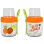 Herevin Fruit-Yoghurt с ложкой и контейнером 0.425 л (131615-000): Количество отделений 2