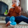 Прорізувач-неваляшка Fat Brain Toys dimpl wobl блакитний (F2174ML) фото 3