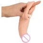 Насадка на член Nature Skin Penis Sleeve With Extension