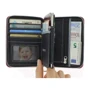 Женский кошелек Ogon Designs Quilted passport черный (QP_Black): Формат кошелька Горизонтальный