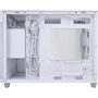 Корпус ASUS Prime AP201 Tempered Glass White (90DC00G3-B39010): Материал передней панели пластик