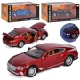 Машинка металлическая Bentley Автопром 1:22 3 цвета свет, звук (7571): Вид Автомобили