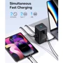 Зарядное устройство Baseus Wall Charger 2AC+USB+USB-C PowerCombo PowerStrip Retractable-C 65W Black (PSLR000301) фото 7
