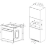 Духовой шкаф электрический Amica ED37618X X-TYPE OPENUP: Мощность подключения, Вт 3600