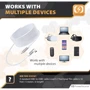 Кабель PowerSource Link USB 3.2 Type C to Type C Compatible 5m (16FT) White with Oculus Quest 2/Quest 3/Meta Quest Pro/Pico 4: Тип гаджета кабель