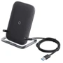 Зарядное устройство Baseus Wireless Charger Stand Rib 15W Black (WXPG-01): Особенности Быстрая зарядка