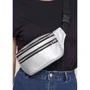 Жіноча поясна сумка Sambag Tirso MSS срібляста (80333003)