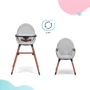 Стульчик для кормления 2 в 1 Kinderkraft Finix Ecru (KHFINIX0ECR0000) фото 8