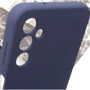 Чехол для телефонов Lakshmi Premium Silicone Case with Logo Full Camera Midnight Blue for Samsung A245 Galaxy A24 4G: Пленка в комплекте нет