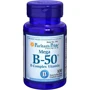 Puritan's Pride Vitamin B-50 Complex 100 Caplets Витамин B-50 комплекс