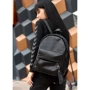 Женский рюкзак Sambag July XLJG черный (11665002sale): Фактура Гладкая