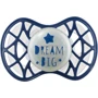 Пустышка Nuvita Air55 Cool симметричная с колпачком светящаяся в темноте DREAM BIG 6m+ темно-синяя (NV7085GBM)