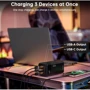 Внешний аккумулятор Choetech Power Bank 50000mAh PD 65W Black (B733-CCBK)
