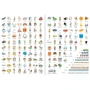 First Thousand Words in English Sticker Book / Перша 1000 слів англійською за наклейками: Кількість сторінок 64 + 6 страниц наклеек