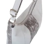 Жіноча сумка хобо Laskara сіра (LK-10249-silver-snake): Тип Сумки