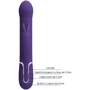 Вибратор с ротацией и толчками LYBAILE Pretty Love Coale Dark Purple (BW-500013-2)