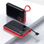 Зовнішній акумулятор Baseus Power Bank 10000mAh Mini S Digital Display 3A з USB-C Cable Black (PPXF-A01) фото 7