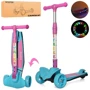Самокат iTrike Maxi JR 3-060-28-BLP (blue / pink): Кількість коліс 3