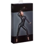 Комбинезон Noir Handmade F162 Powerwetlook overall with leash and two-way zipper Black, 3XL