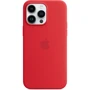 Чехол для iPhone Apple Silicone Case with MagSafe (PRODUCT)RED (MPTR3) for iPhone 14 Pro Max: Материалы Силикон