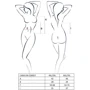 Черный эротический корсет Passion CAROLYN CORSET black 6XL/7XL