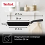 Сковорода Tefal Intuition 28 cм (B8170644): Тип варочной поверхности Газовая, Индукционная, Электрическая, Стеклокерамическая