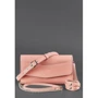 Жіноча сумка через плече BlankNote рожева (BN-BAG-7-pink-peach): Фактура матова, Гладка