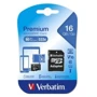 Карта памяти Verbatim 16GB microSDHC Class 10 UHS-I U1 V10 + adapter (MDAVR-10/G)