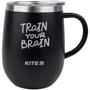 Термокухоль Kite Train your brain 360 мл чорна (k22-378-01-1)