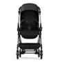 Прогулочная коляска Cybex Melio Deep Black: Ширина шасси 49 см