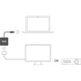 Адаптер Sitecom Adapter USB-C to HDMI Space Grey (CN-372): Колір сірий
