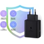 Зарядное устройство Samsung 2xUSB-C Wall Charger with Cable USB-C 50W Black (EP-T5020XBEGEU) фото 6