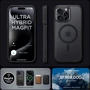 Чохол для iPhone Spigen Ultra Hybrid MagFit Frost Black (ACS06720) для iPhone 15 Pro: Тип чохла накладка на заднюю часть