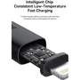 Кабель Baseus Cable USB-C to Lightning Dura Series 20W 1m Black/Gold (P10377800U01-00) фото 12