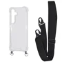 Аксессуар для смартфона WAVE Clear Case with Strap Black for Samsung A556 Galaxy A55