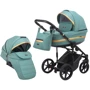Коляска 2 в 1 Adamex Rimini ECO кожа 100% RI-233
