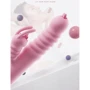 Вибратор с толчками и подогревом BOSS Series Hannah Pink