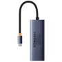 Адаптер Baseus Adapter UltraJoy USB-C to 3xUSB3.0+HDMI+USB-C Gray (B00052801811-01): Дополнительные разъемы USB-C
